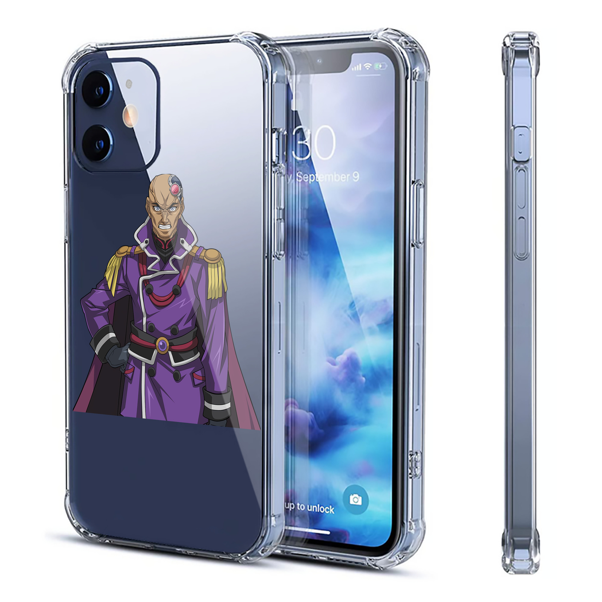 （画像用） 遊☆戯☆王 Yu-Gi-Oh! 【iPhone 12シリーズ対応】透明スマホケース（クリアソフトケース）